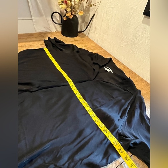 Loose black viscose shirt - H&M - Size XXL - Picture 4 of 8